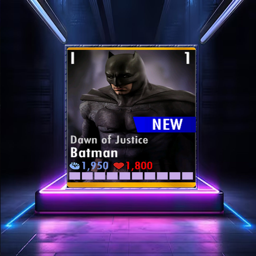 ✄ Down of Justice Batman
