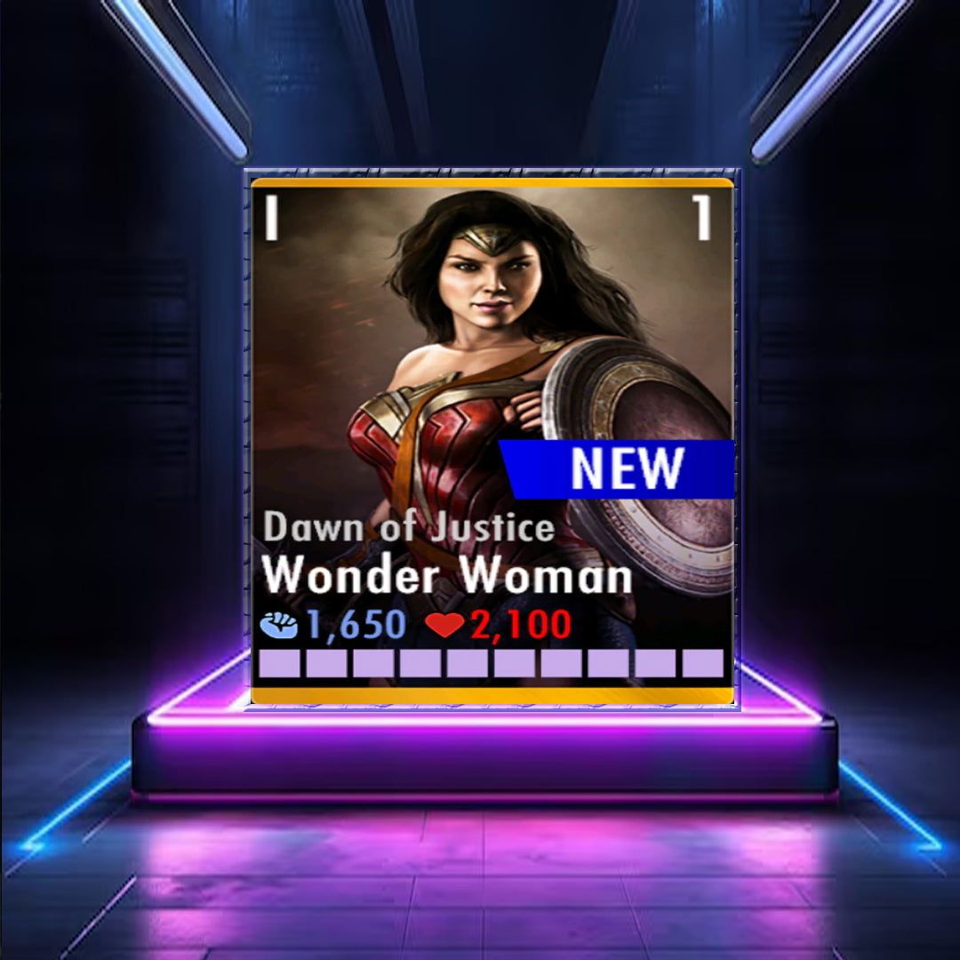 ✄ Down of Justice Wonder Woman