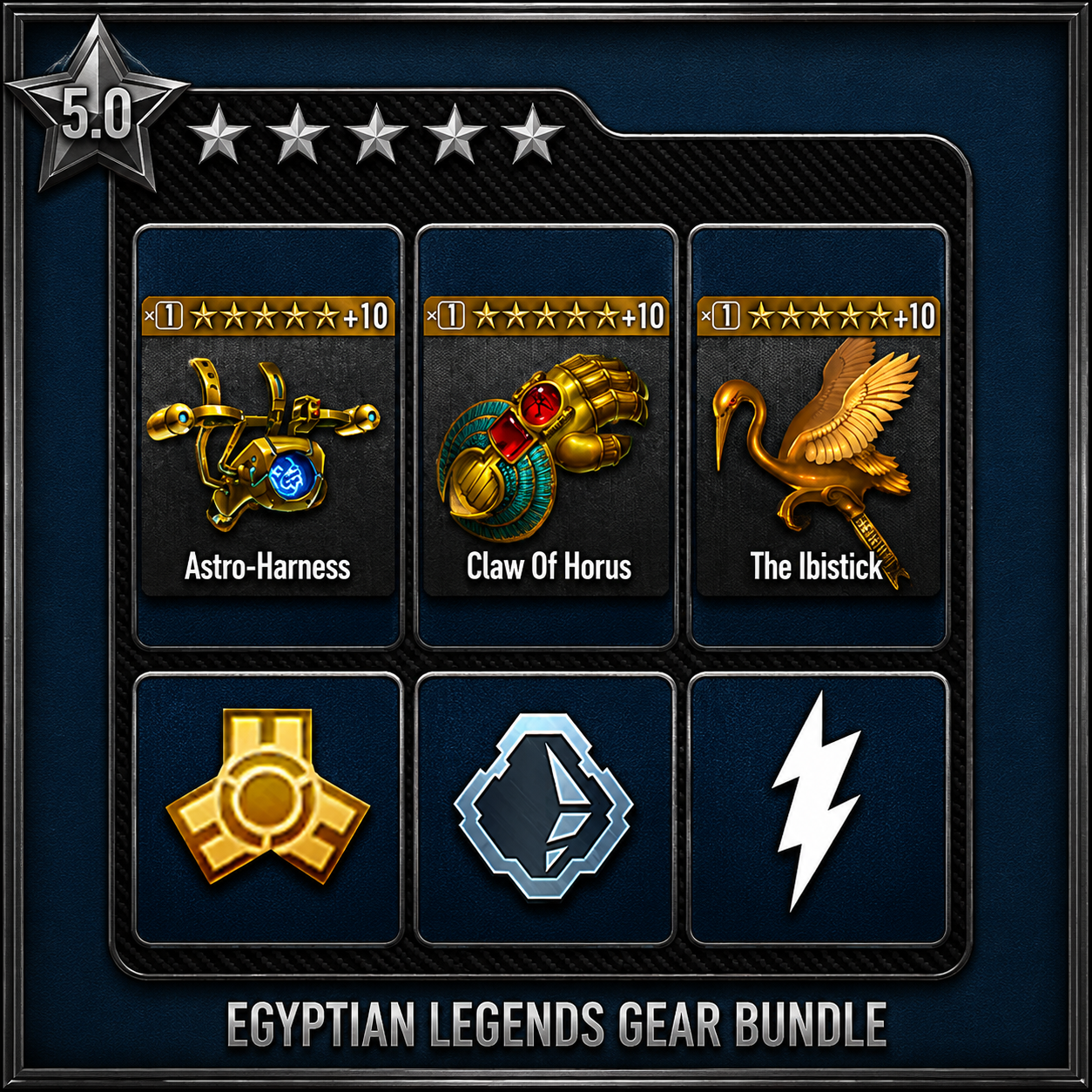 Egyptian Legends Gear Bundle