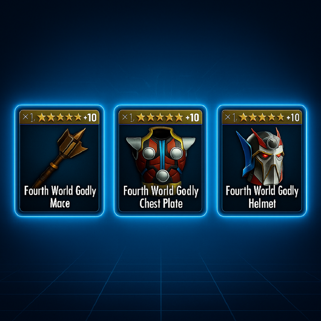✄ Fourth World Godly Set