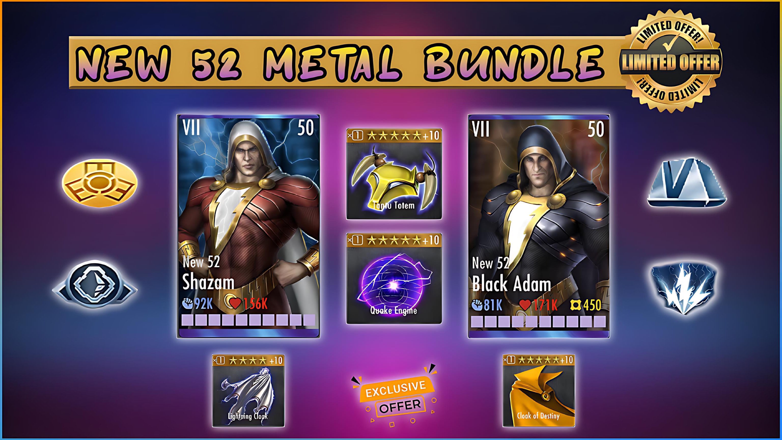✄ New 52 Metal Bundle