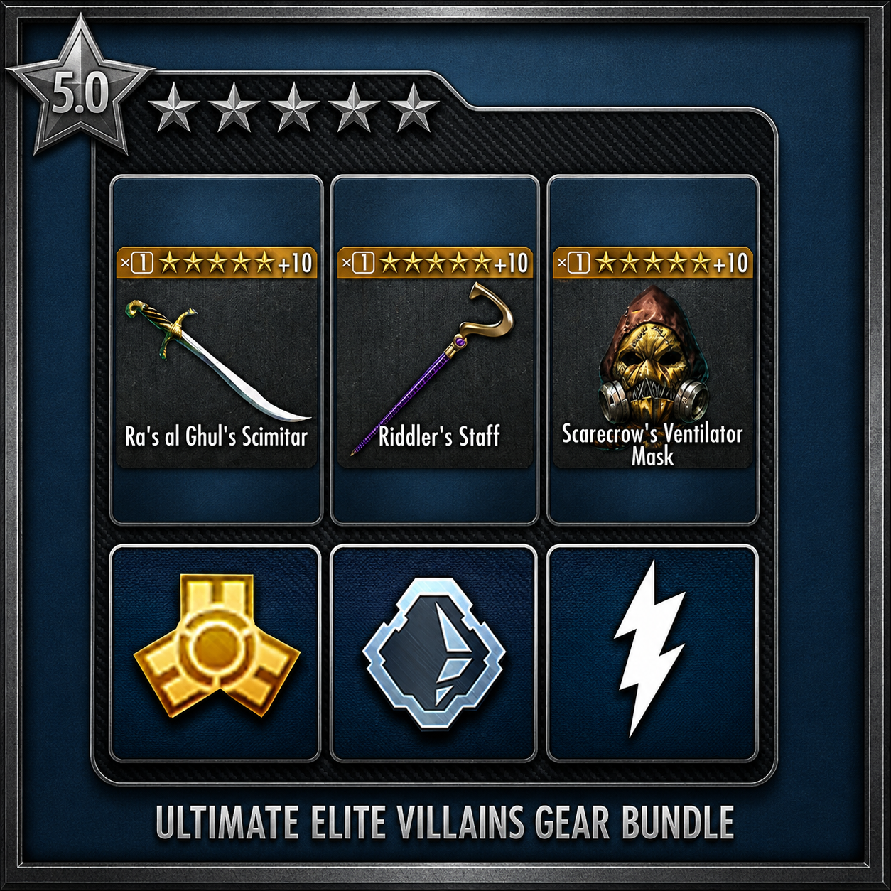 Ultimate Elite Villains Gear Bundle