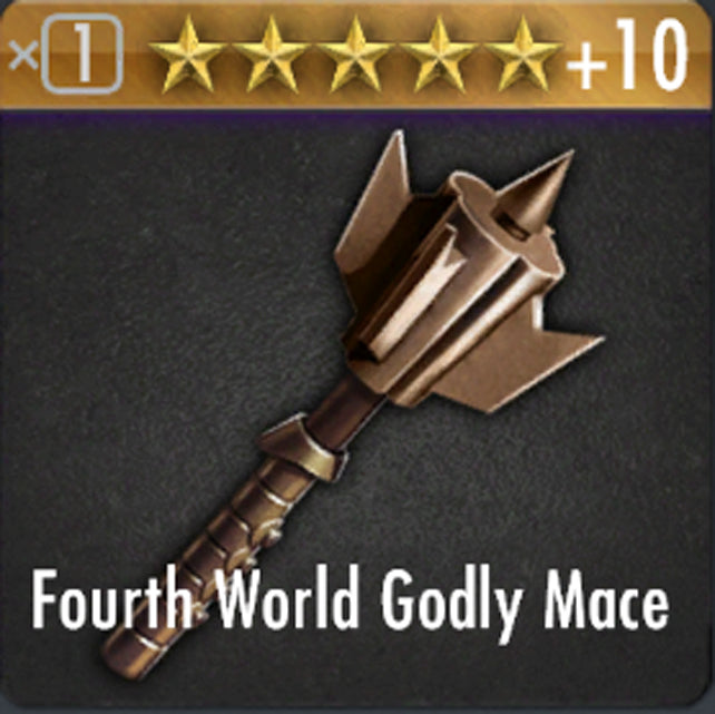 ✄ Fourth World Godly Mace