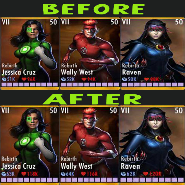 ✄ Maxed Damage And Health For Any Character