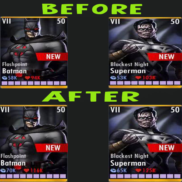 ✄ Maxed Damage And Health For Any Character