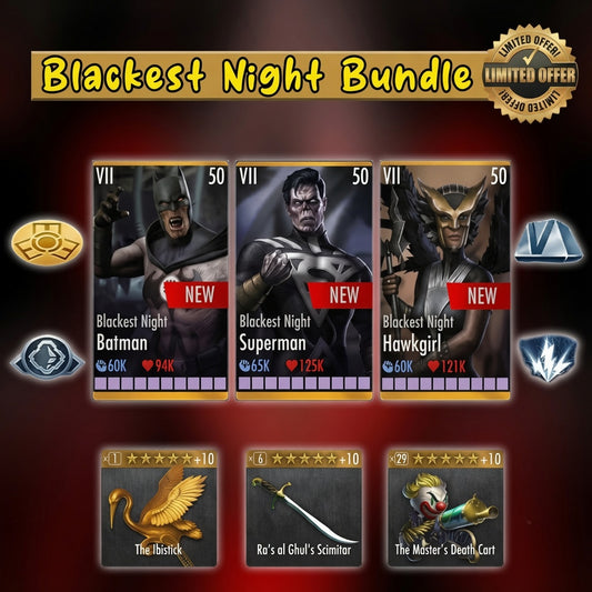 ✄ Blackest Night Bundle