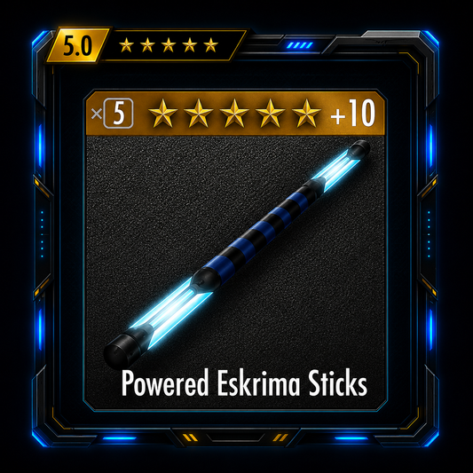 ✄ Powered Eskrima Sticks