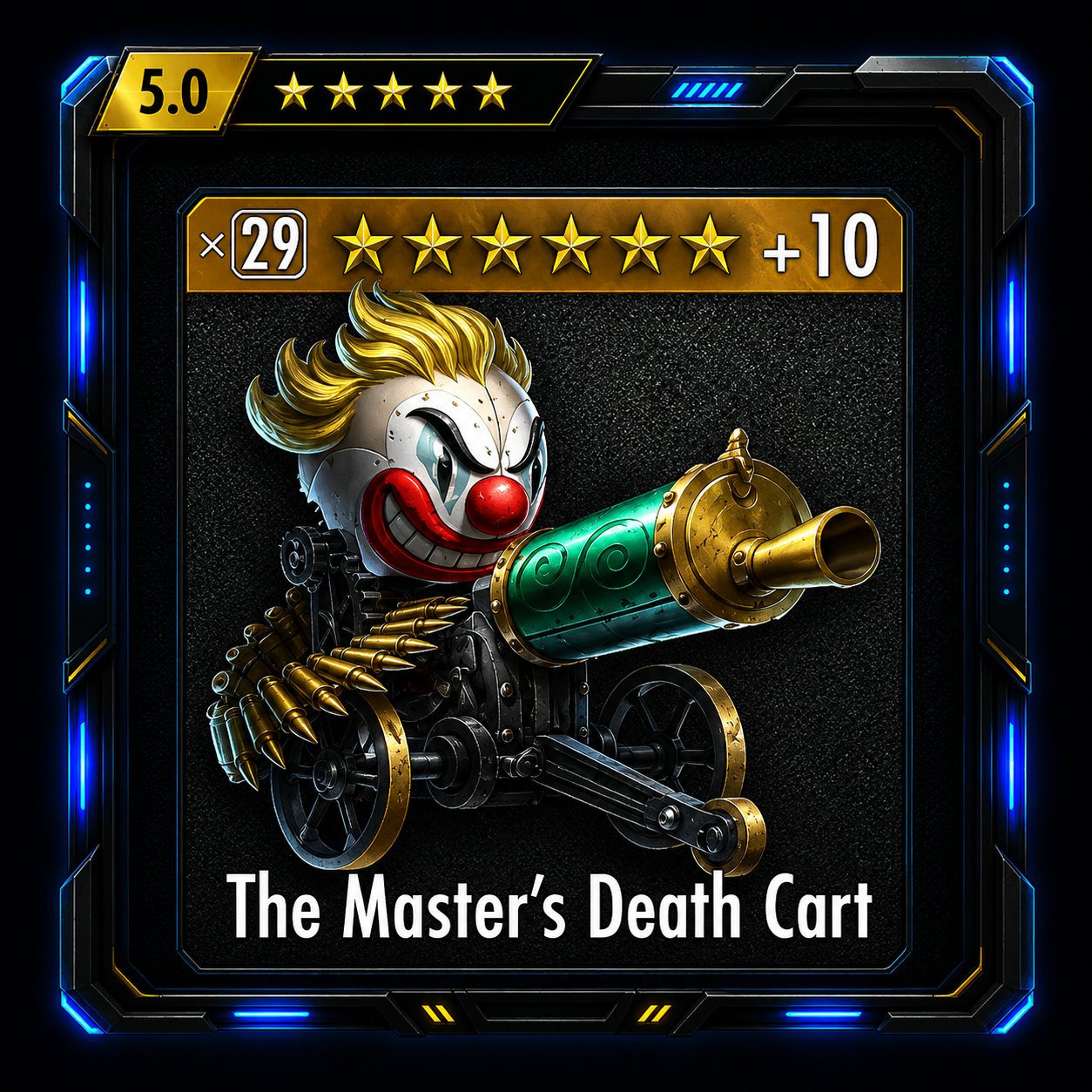 ✄ The Master's Death Cart