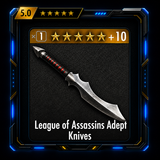 ✄ League of Assassins Adept Knives