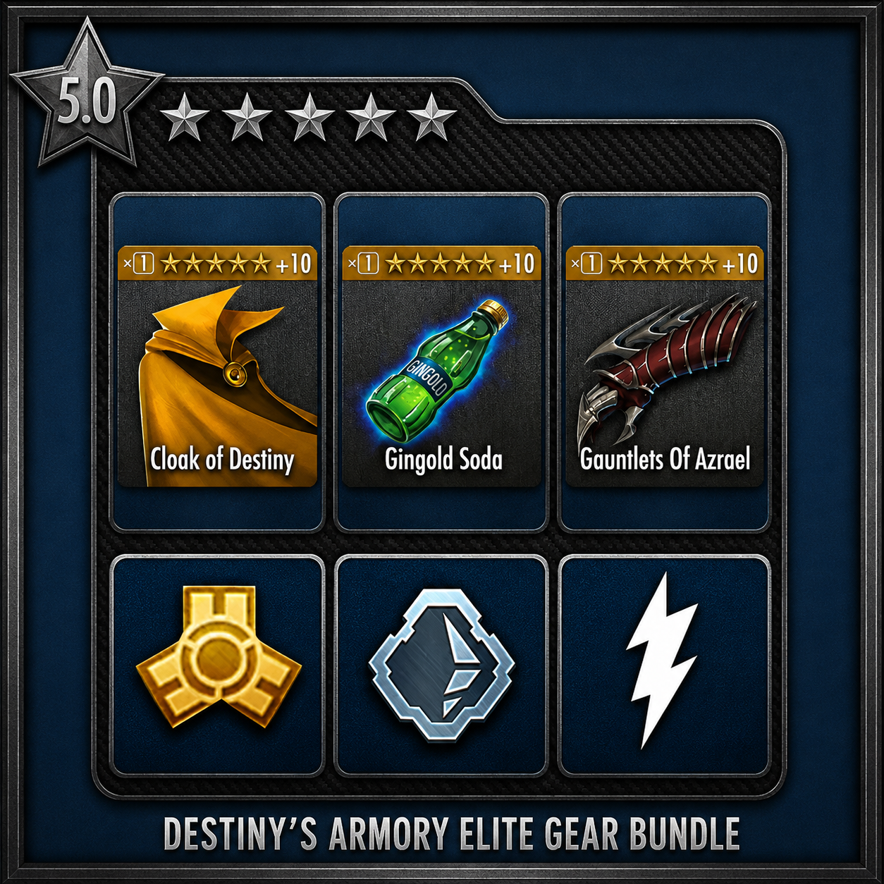 Destiny's Armory Elite Gear Bundle