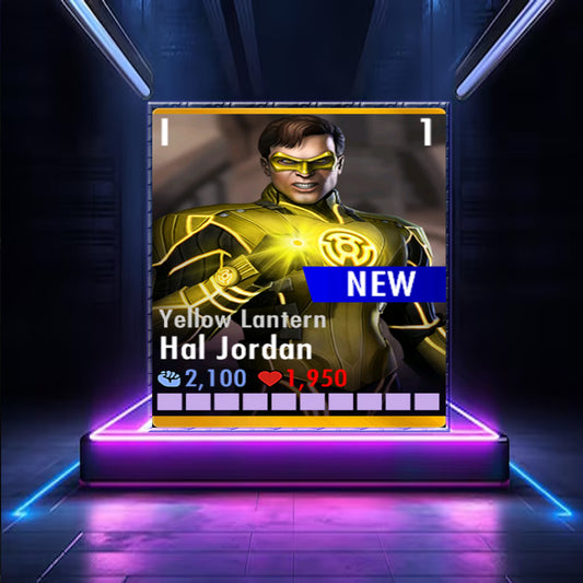 ✄ Yellow Lantern Hal Jordan