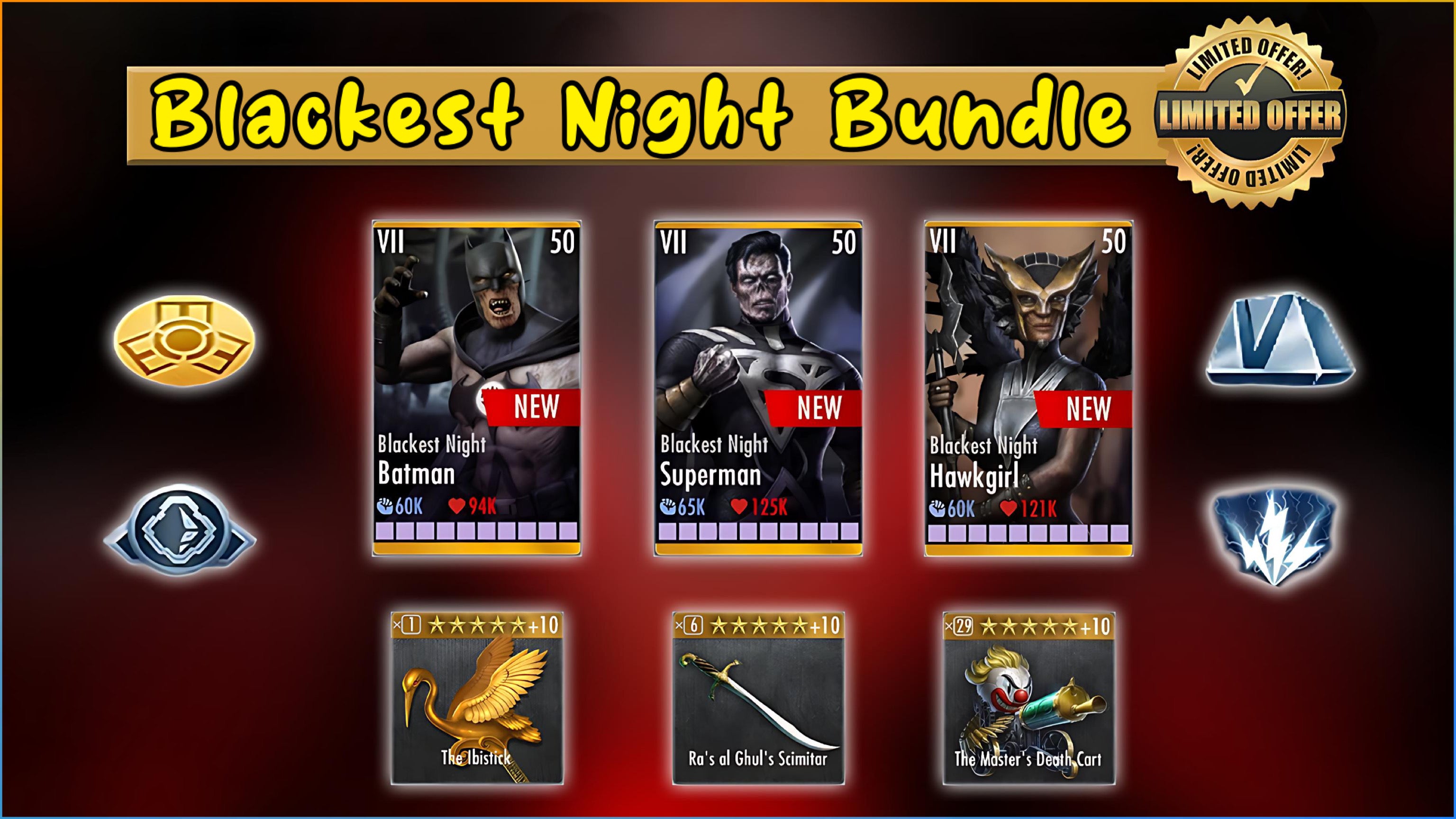 ✄ Blackest Night Bundle