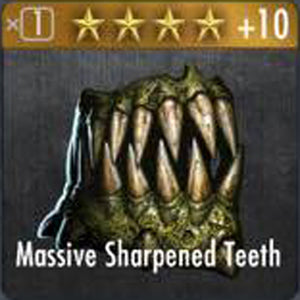 ✄ Massive Sharpened Teeth