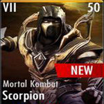 ✄ Mortal Kombat Scorpion