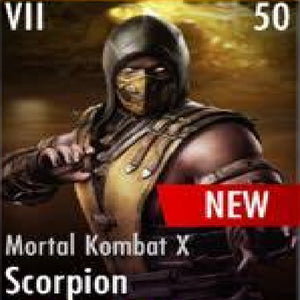 ✄ Mortal Kombat X Scorpion