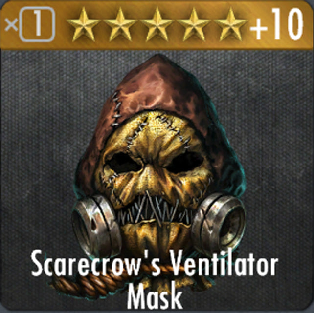✄ Scarecrow's Ventilator Mask