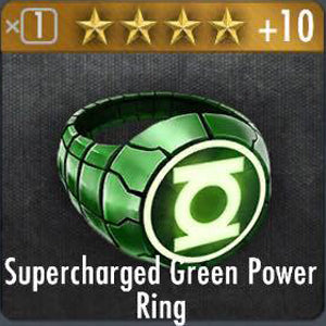 ✄ Supercharged Green Power Ring