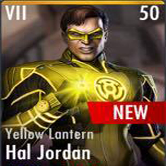 ✄ Yellow Lantern Hal Jordan