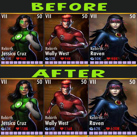 ✄ Maxed Damage And Health For Any Character